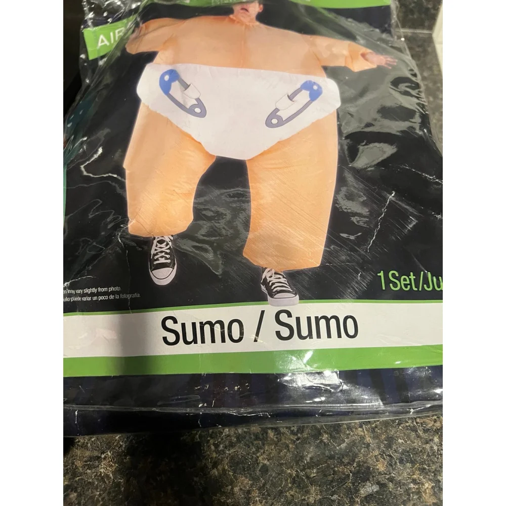 Sumo Baby Inflatable Adult Costume One-Size